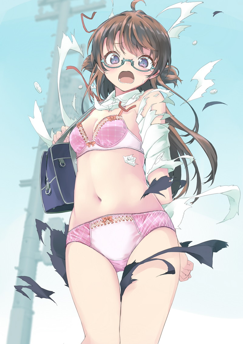 42 - 【そうはならんやろ】二次元特有のご都合ラッキースケベ画像ｗｗｗ
