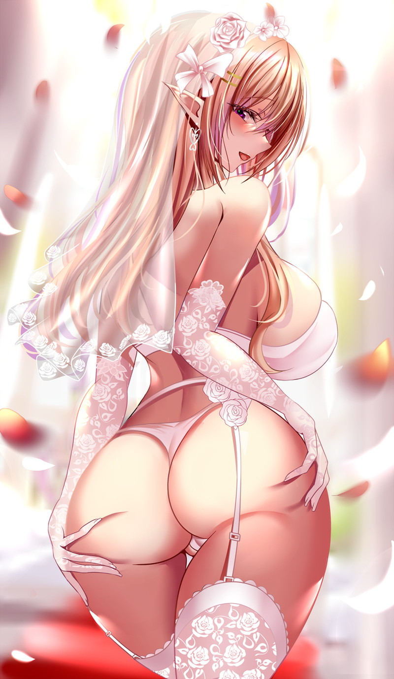 Part320 - 【二次】純白ウェディングドレスのエロ画像が抜ける Part3